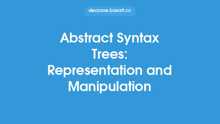 Abstract Syntax Trees: Representation and Manipulation Thumbnail