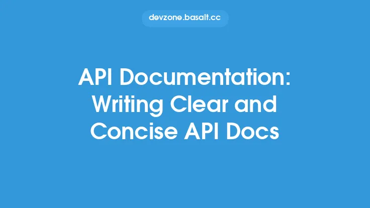 API Documentation: Writing Clear and Concise API Docs Thumbnail