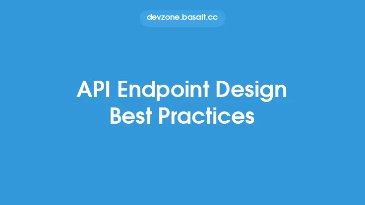 API Endpoint Design Best Practices Thumbnail