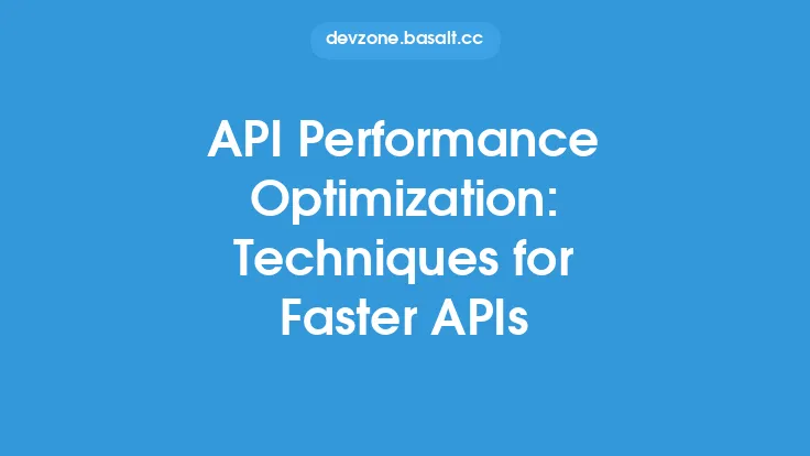 API Performance Optimization: Techniques for Faster APIs Thumbnail