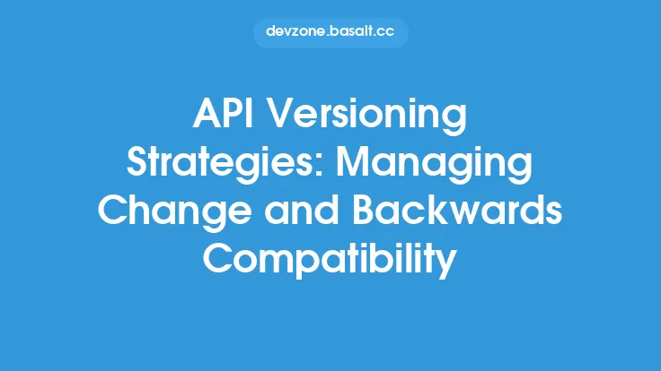 API Versioning Strategies: Managing Change and Backwards Compatibility Thumbnail