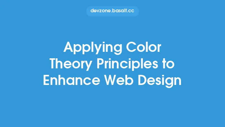Applying Color Theory Principles to Enhance Web Design Thumbnail