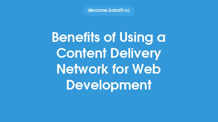 Benefits of Using a Content Delivery Network for Web Development Thumbnail