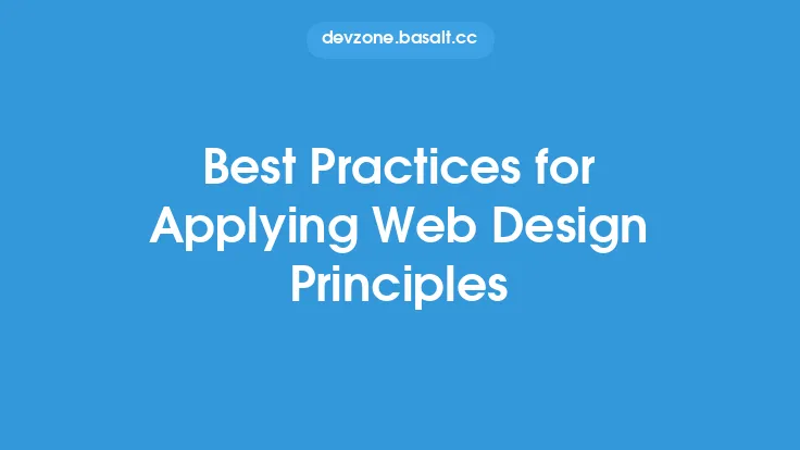 Best Practices for Applying Web Design Principles Thumbnail