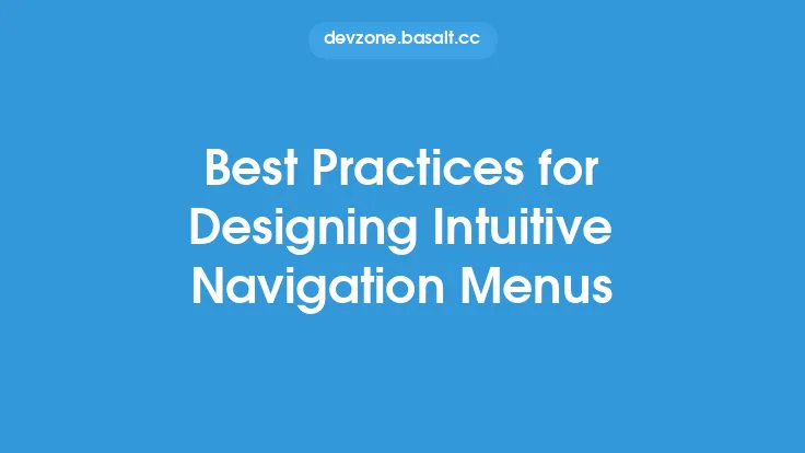 Best Practices for Designing Intuitive Navigation Menus Thumbnail