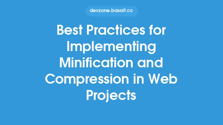 Best Practices for Implementing Minification and Compression in Web Projects Thumbnail
