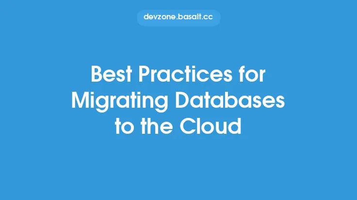 Best Practices for Migrating Databases to the Cloud Thumbnail