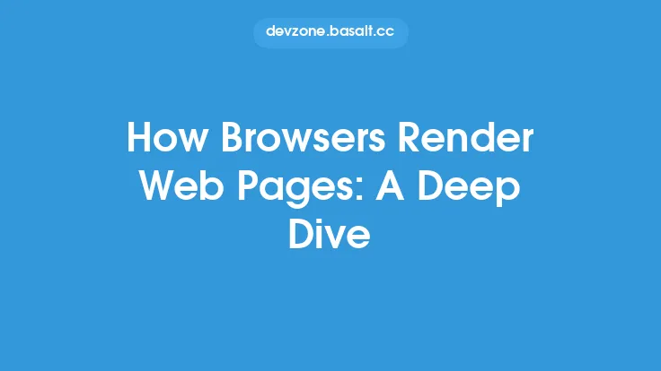 How Browsers Render Web Pages: A Deep Dive Thumbnail