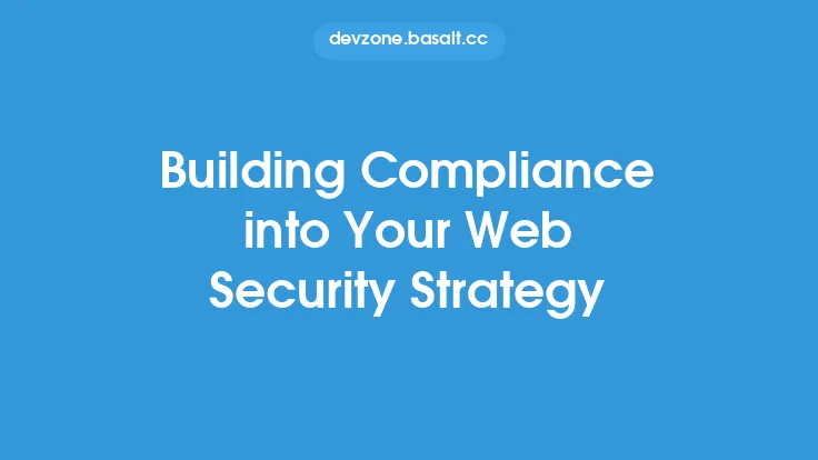 Building Compliance into Your Web Security Strategy Thumbnail