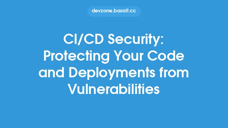 CI/CD Security: Protecting Your Code and Deployments from Vulnerabilities Thumbnail
