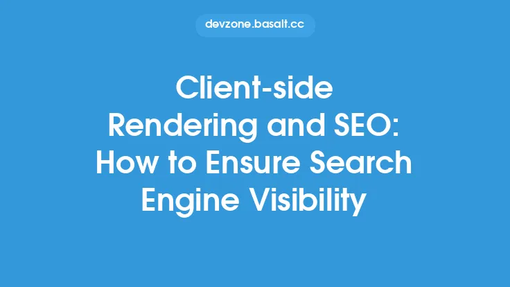 Client-side Rendering and SEO: How to Ensure Search Engine Visibility Thumbnail