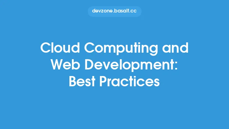 Cloud Computing and Web Development: Best Practices Thumbnail