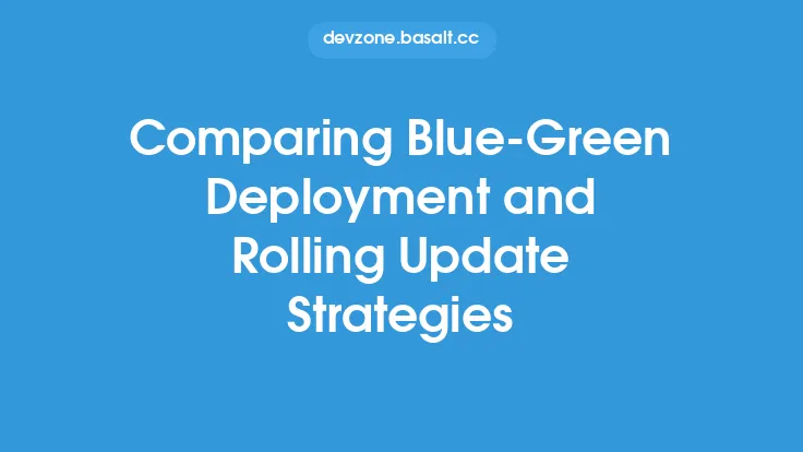 Comparing Blue-Green Deployment and Rolling Update Strategies Thumbnail