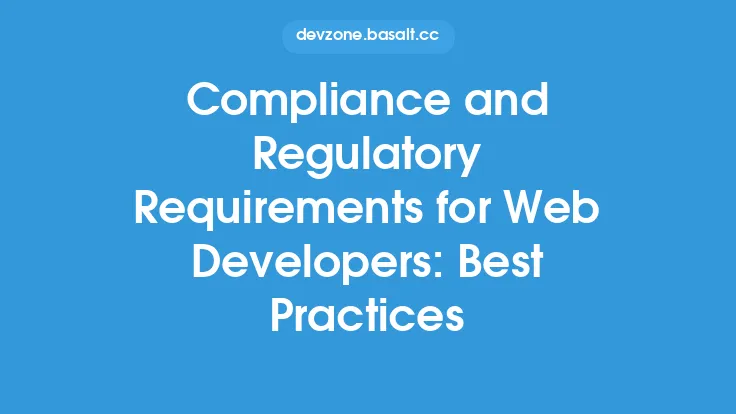 Compliance and Regulatory Requirements for Web Developers: Best Practices Thumbnail