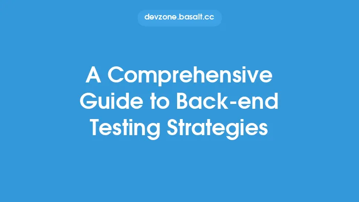 A Comprehensive Guide to Back-end Testing Strategies Thumbnail