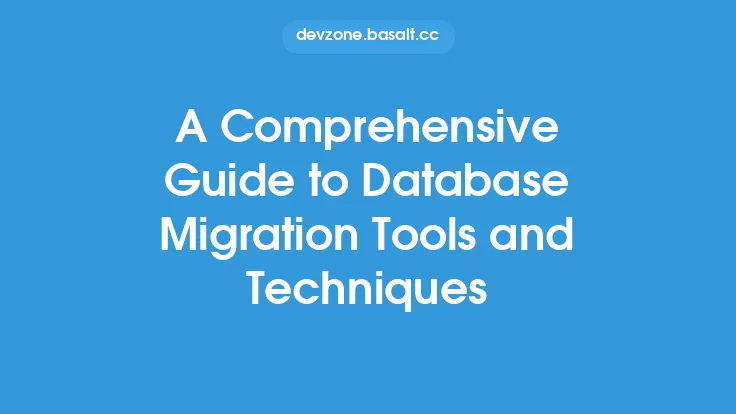 A Comprehensive Guide to Database Migration Tools and Techniques Thumbnail