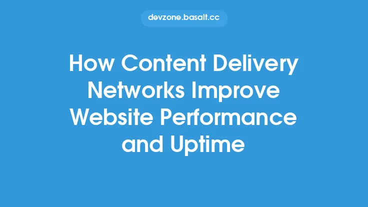 How Content Delivery Networks Improve Website Performance and Uptime Thumbnail
