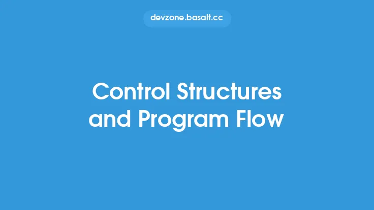 Control Structures and Program Flow Thumbnail