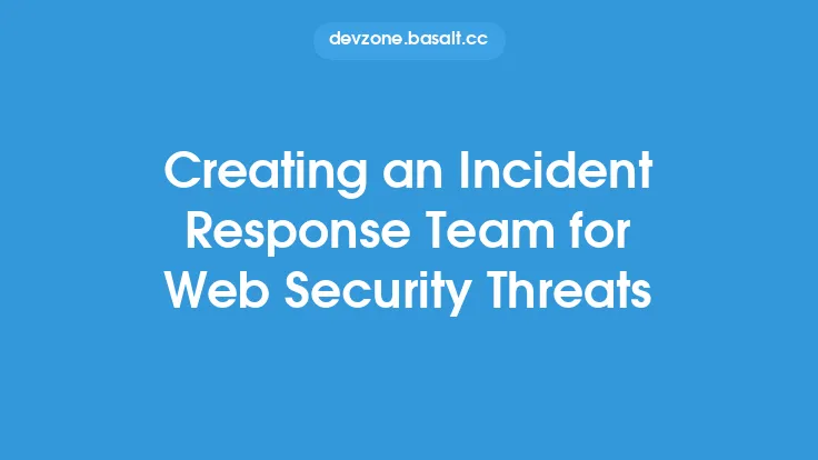 Creating an Incident Response Team for Web Security Threats Thumbnail