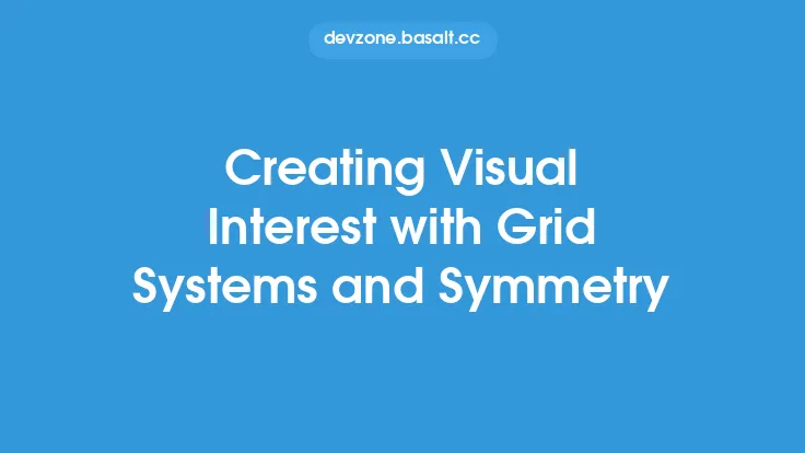 Creating Visual Interest with Grid Systems and Symmetry Thumbnail
