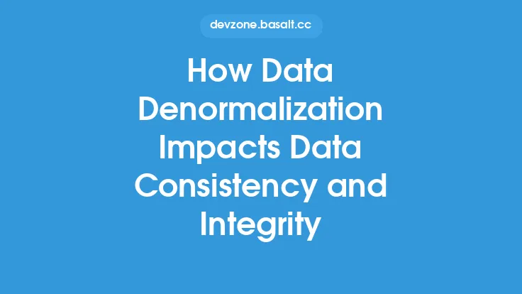 How Data Denormalization Impacts Data Consistency and Integrity Thumbnail