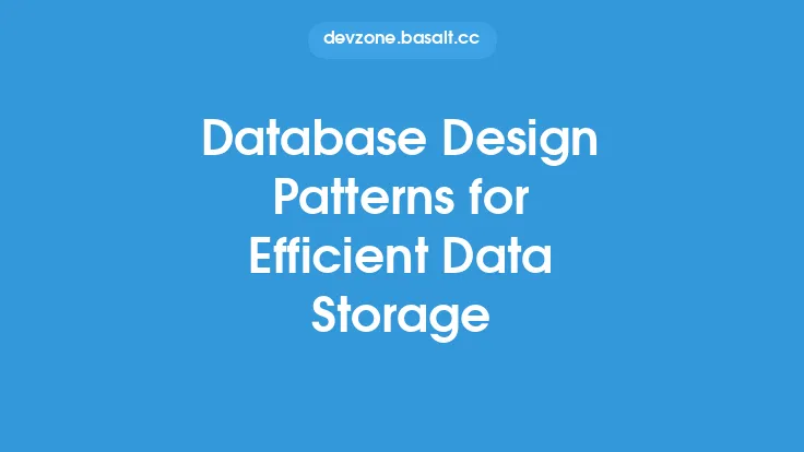 Database Design Patterns for Efficient Data Storage Thumbnail