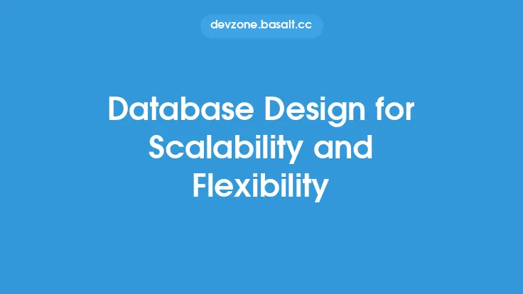 Database Design for Scalability and Flexibility Thumbnail