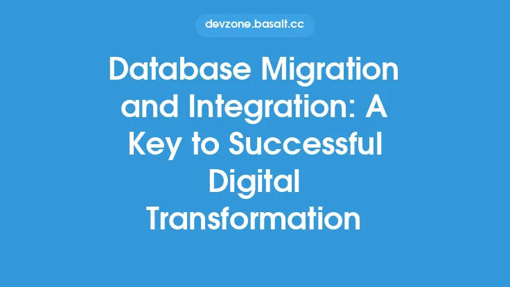 Database Migration and Integration: A Key to Successful Digital Transformation Thumbnail