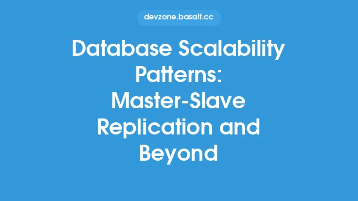 Database Scalability Patterns: Master-Slave Replication and Beyond Thumbnail