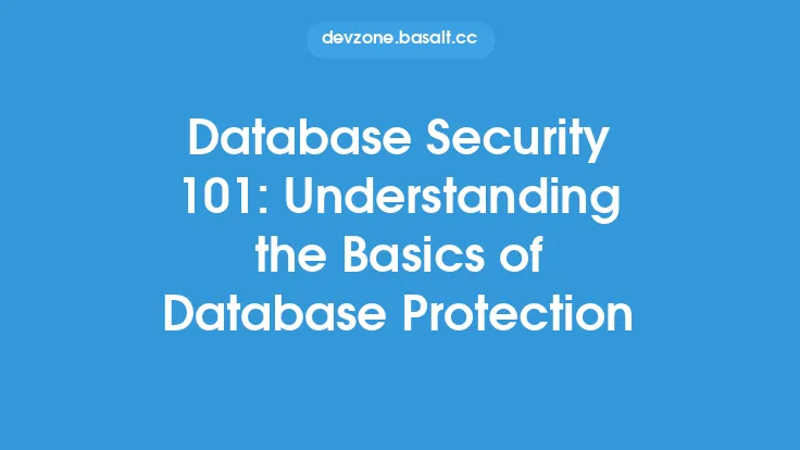 Database Security 101: Understanding the Basics of Database Protection Thumbnail
