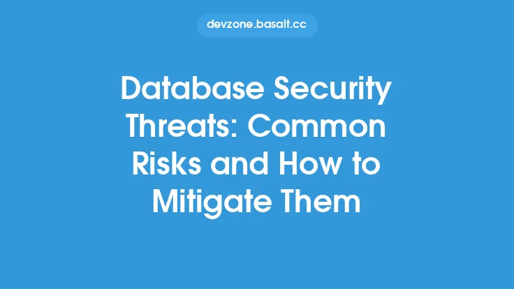 Database Security Threats: Common Risks and How to Mitigate Them Thumbnail