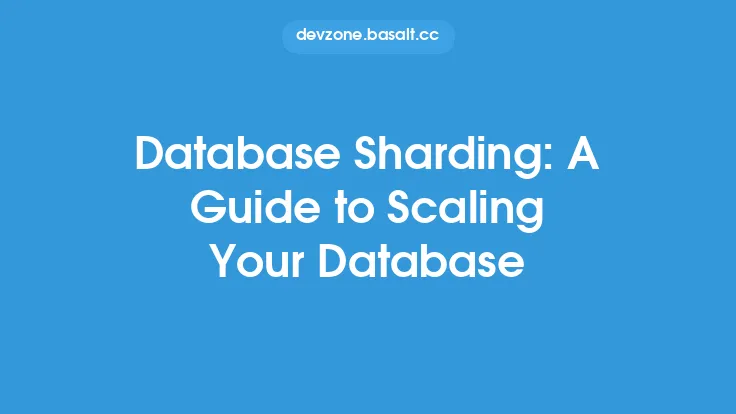 Database Sharding: A Guide to Scaling Your Database Thumbnail