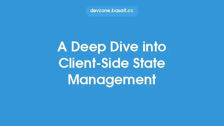 A Deep Dive into Client-Side State Management Thumbnail