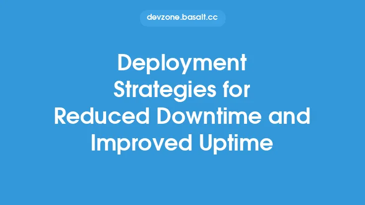 Deployment Strategies for Reduced Downtime and Improved Uptime Thumbnail