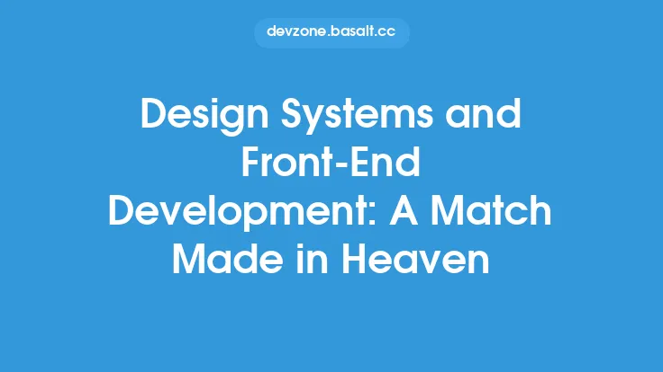 Design Systems and Front-End Development: A Match Made in Heaven Thumbnail