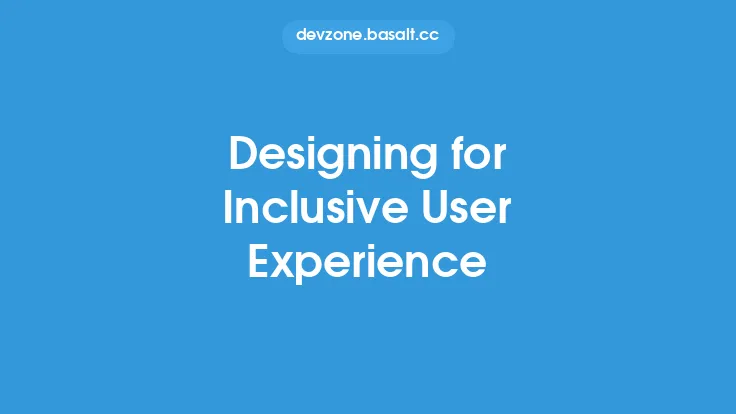 Designing for Inclusive User Experience Thumbnail