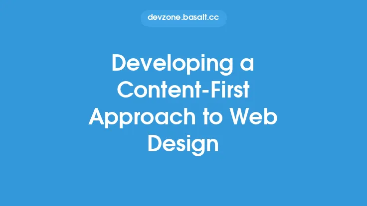 Developing a Content-First Approach to Web Design Thumbnail