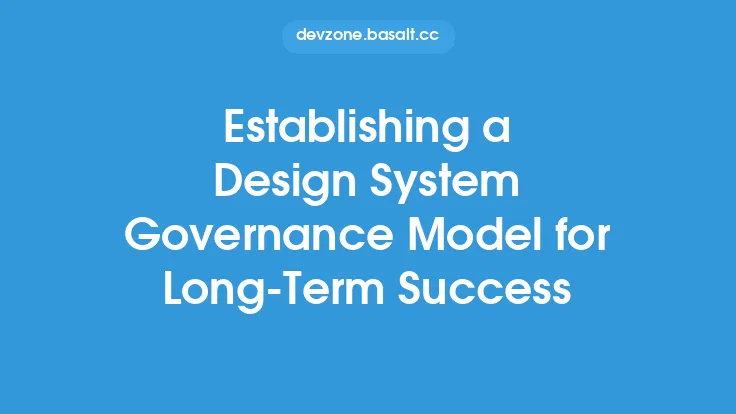 Establishing a Design System Governance Model for Long-Term Success Thumbnail