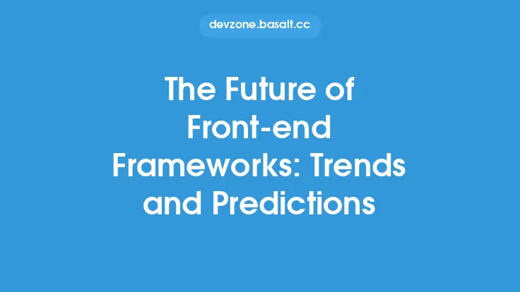 The Future of Front-end Frameworks: Trends and Predictions Thumbnail