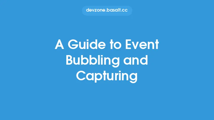 A Guide to Event Bubbling and Capturing Thumbnail