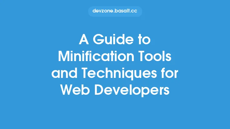 A Guide to Minification Tools and Techniques for Web Developers Thumbnail