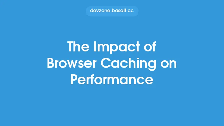 The Impact of Browser Caching on Performance Thumbnail