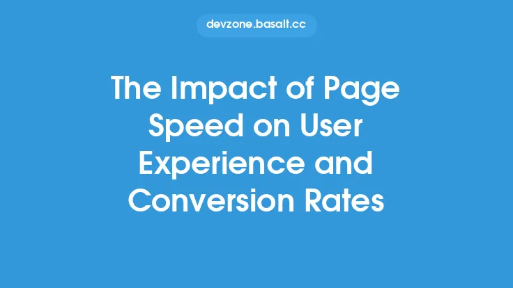 The Impact of Page Speed on User Experience and Conversion Rates Thumbnail