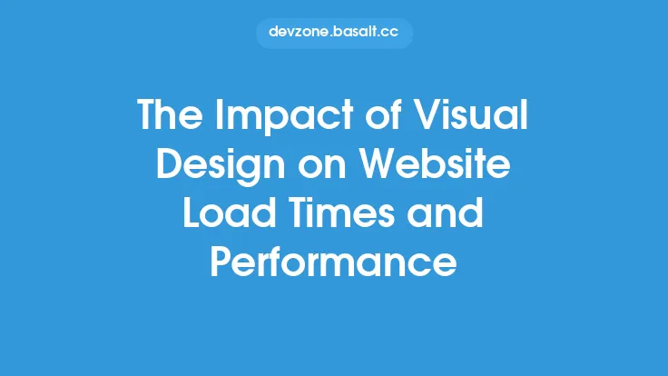 The Impact of Visual Design on Website Load Times and Performance Thumbnail