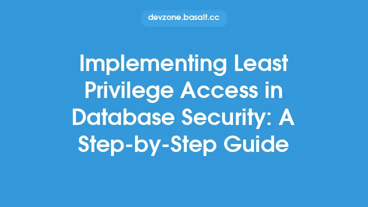 Implementing Least Privilege Access in Database Security: A Step-by-Step Guide Thumbnail