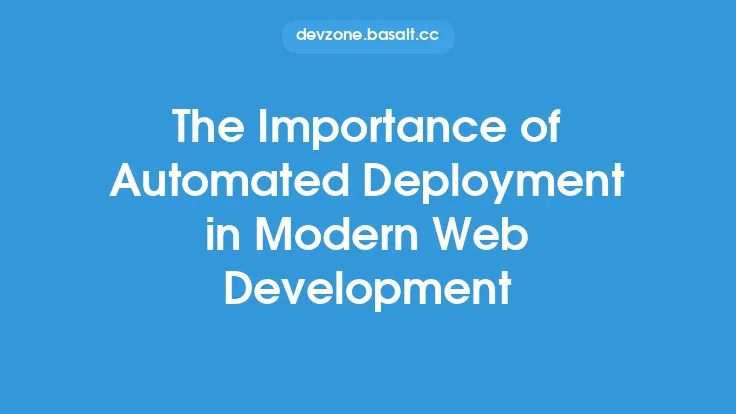 The Importance of Automated Deployment in Modern Web Development Thumbnail