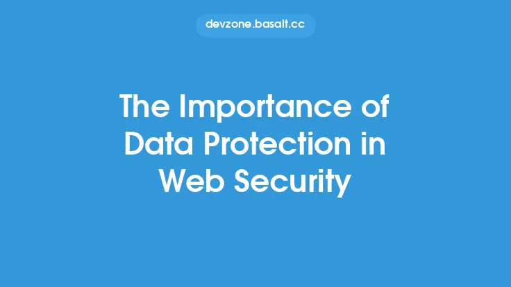 The Importance of Data Protection in Web Security Thumbnail