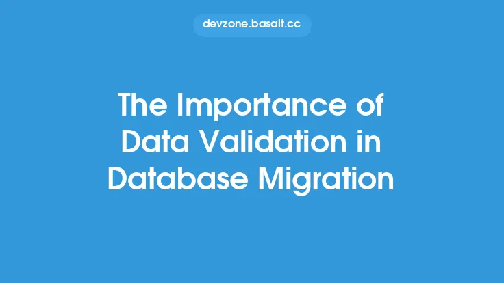 The Importance of Data Validation in Database Migration Thumbnail