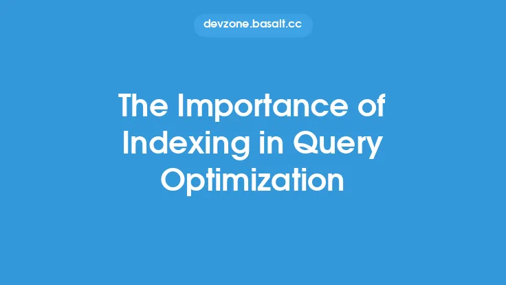 The Importance of Indexing in Query Optimization Thumbnail