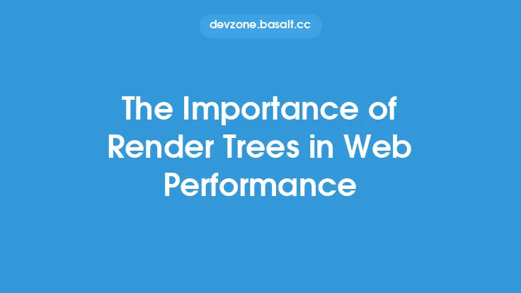 The Importance of Render Trees in Web Performance Thumbnail